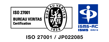ISO 27001 認証番号 JP022085